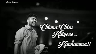 Sid Sriram New Song Chinanjiru Lyrical Video | Kannama | Bharathi Lyrics