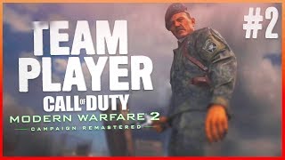 "Team Player" | COD: Modern Warfare 2 Campaign Remastered #2 (PS4Pro)