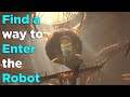 Find a way to enter the robot & Break Suda's Flow Complete Quest 100% Guide