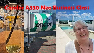 Von Frankfurt nach Cancun: Condor A330 Neo Business Class Flugerlebnis #001