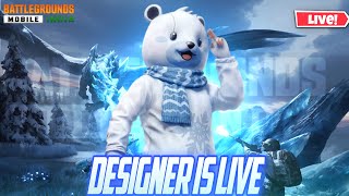 🔴 LIVE :  NEW SEASON BOOMBAM GAMEPLAY WITH DESIGNER || ROAD TO 3K ||#bgmi #shortslive #bgmilive