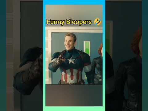 Funny Bloopers in marvel movies #avengers #marvel #mcushorts funny moments #shorts #edit #yt