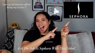 How I Got Hired At Sephora! | Interview Questions / Answers + Tips | Mars From Miami