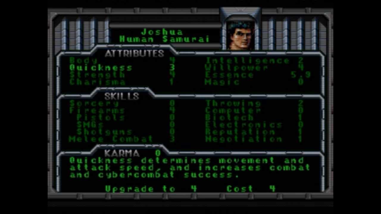 Shadowrun Megadrive Youtube