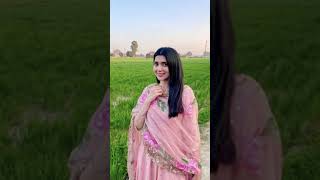 Nimrat khaira New Pink Suit  😍  Instagram Popular Reels #shorts Mithe Mithe Bol - Ap Burj Song