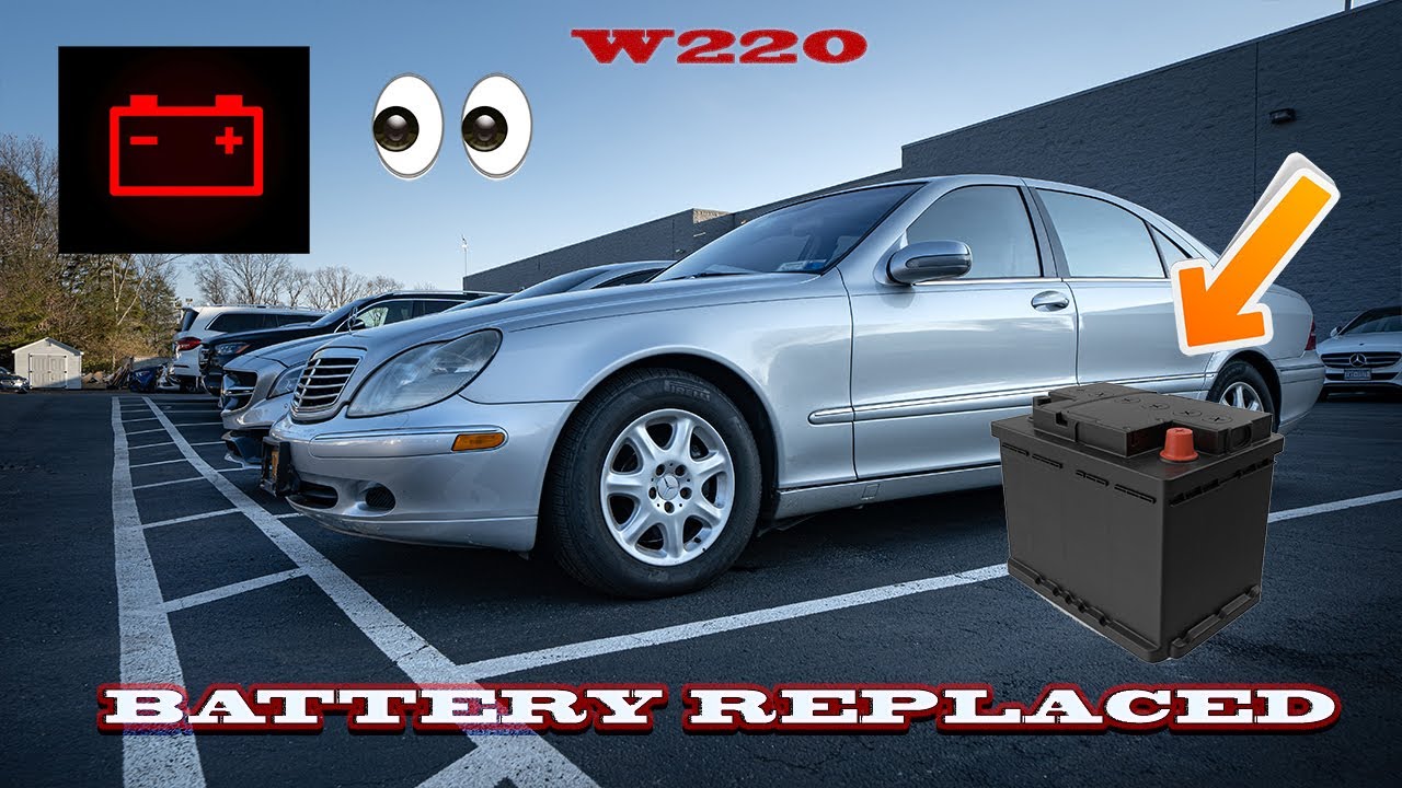 Benzwerks S Class 220 Battery Removal Youtube