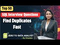 Find Duplicate Records in SQL 🔥 HAVING COUNT(*) Explained | SQL Interview Question