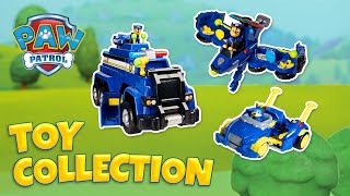 MEGA Chase Toy Haul Collection - Unboxing Everything Chase! PAW Patrol Official \u0026 Friends