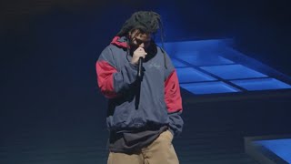 J. Cole - Hello (LIVE AT MSG 2014 FOREST HILLS DRIVE 10 YEAR ANNIVERSARY)