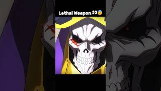 A weapon that can kill Ainz Ooal Gown ☠️🥶 | #anime #animemoments