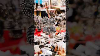 oxidised silver jhumkas #oxidised #jhumkas#silver #oxidized