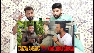 MONSTER KING COBRA GARAGA DITAKLUKAN TARZAN AMERIKA‼️ | Pakistani Reaksi | D-R-RUE