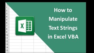 #21 How to Manipulate Text Strings in Excel VBA