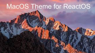 Make ReactOS look like MacOS