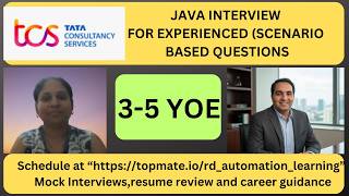 Java Interview Experience at TCS| Real-Time Questions & Answer