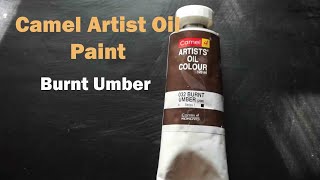 Review: Camel Artist Oil Paint -Burnt Umber