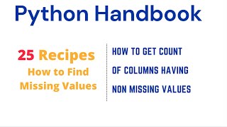 How to get count of columns in pandas dataset that are not having missing values
