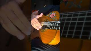 How to play spanish guitar strumming pattern tuto tutorial - ( lucasfontanasoliste)