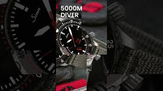 深海5000mまで耐える、ドイツ製のダイバーズウォッチ⌚️