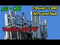 Verizon C Band + CBRS 5G UW | Samsung N77 & N48