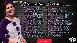 Anuradha Sriram Tamil Hits || AS Mam Tamil Songs Collections 🎶✨
