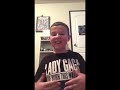 Kid sings bad romance by lady Gaga