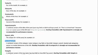 20 - Permalink Settings (Wordpress Tutorial)