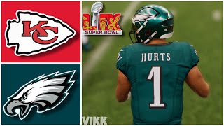 Chiefs vs Eagles Superbowl Simulation (Madden 25 PS5)