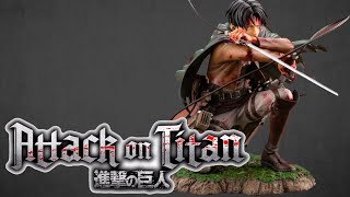 Levi: Fortitude Ver. Figure Unboxing! (Attack on Titan) [ArtFX J]