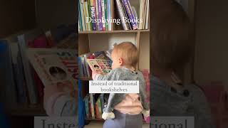 TODDLER BOOKSHELF / parenting tips / respectful parenting / early literacy / Montessori at home