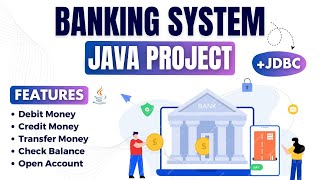 Banking 🏦 System in Java JDBC - Java Project 🔥for beginners with source code