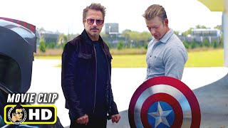 AVENGERS: ENDGAME (2019) Tony Gives Cap His Shield Back [HD] IMAX Clip