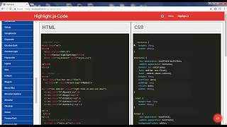 highlight.js-code - environment setup and change themes in highlightjs using highlight.js-code