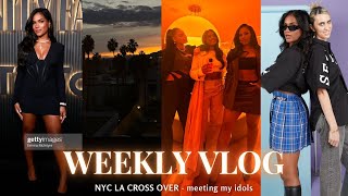 WEEKLY VLOG ♡ (moving to LA ?? 👀 craziest week in my life, red carpet, first podcasts, new car +)