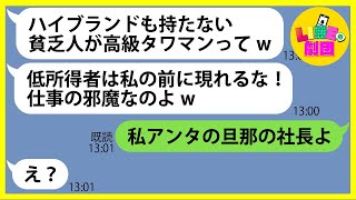 【LINE】高級タワマンの見学に行くと担当者が娘のクラスのママ友で見下し「貧乏人には無理よw」→非常識女にある衝撃の事実を伝えて全力制裁した結果w【スカッとする話】