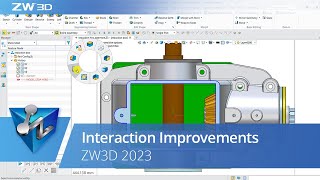 Interaction Improvements | ZW3D 2023 Official