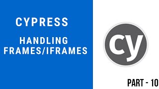 Cypress Automation Tutorial Handling iFrames Part 10