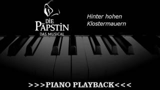 Piano Playback - Hinter hohen Klostermauern (Die Päpstin)