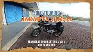 Pertama Kali Solo Touring Jakarta Jogja Naik Win 100 Via Pantura | Ikutin Google Maps Malah Nyasar!