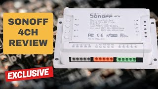 Sonoff 4CH Review - 4 Channel Din Rail Mounting WiFi Switch