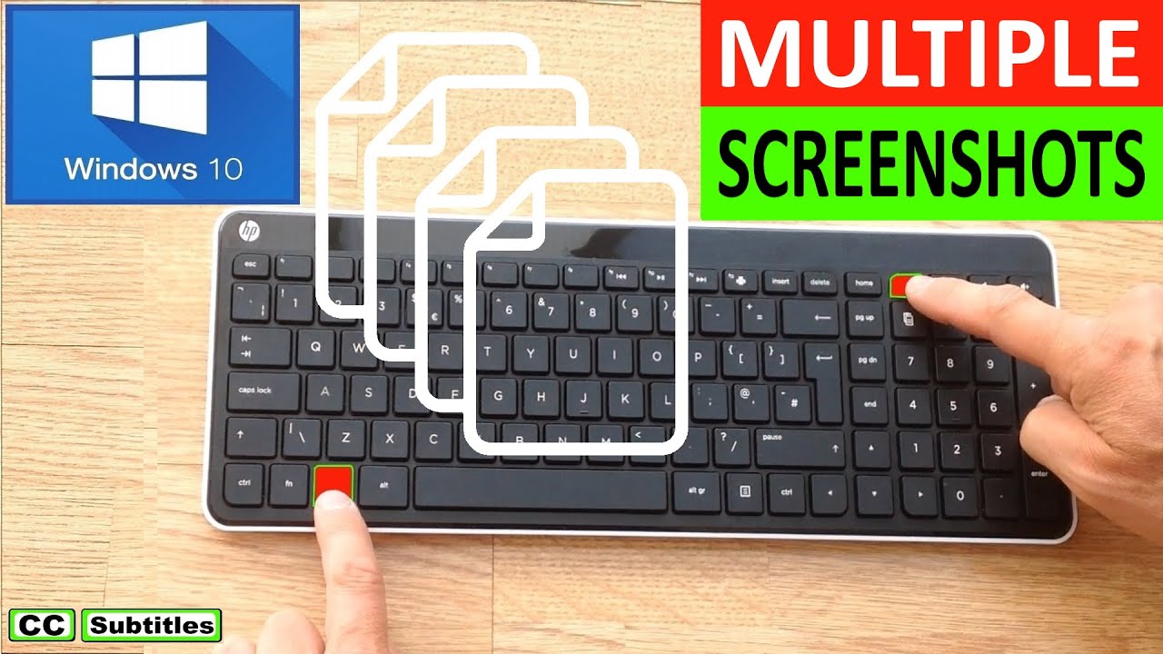 How To Take Multiple Screenshots In Windows 10 - Windows 10 Screenshots ...