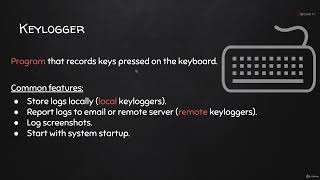 How To Write A Keylogger With Python | Part 2 - Writing a Basic Local Keylogger