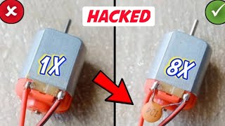 Hack This Dc Motor With These Easy Tips! Dc motor life hacks