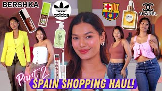 Spain Haul - Part 2 😍 | Clothing, Makeup & Skincare | Boujee and Affordable | Sarah Sarosh