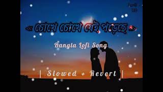 chokhe choke jei poreche|চোখে চোখে যেই পড়েছে|Bangla Lofi Song|Slowed+Revert|∆😍@Lo-firajuchannel2.0