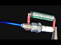 How to make a simple welding machine from 1.5V battery and spark plug at home! Shocking inventions