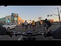 massive cycle ride out on e bike in la