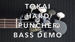 TOKAI HARD PUNCHER BASS 1983 BLACK MIJ