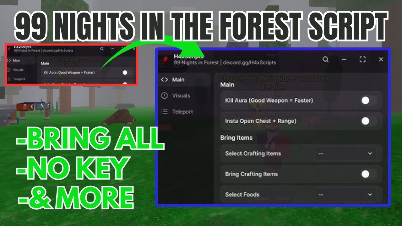 Github Cniqyt 99 Nights In The Forest Script