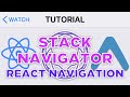 Using Stack Navigator in React Navigation 3.0